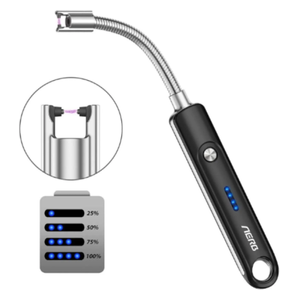 ارابيست ولاعة إلكترونية مرنة قابلة للشحن عبر USB - أسود